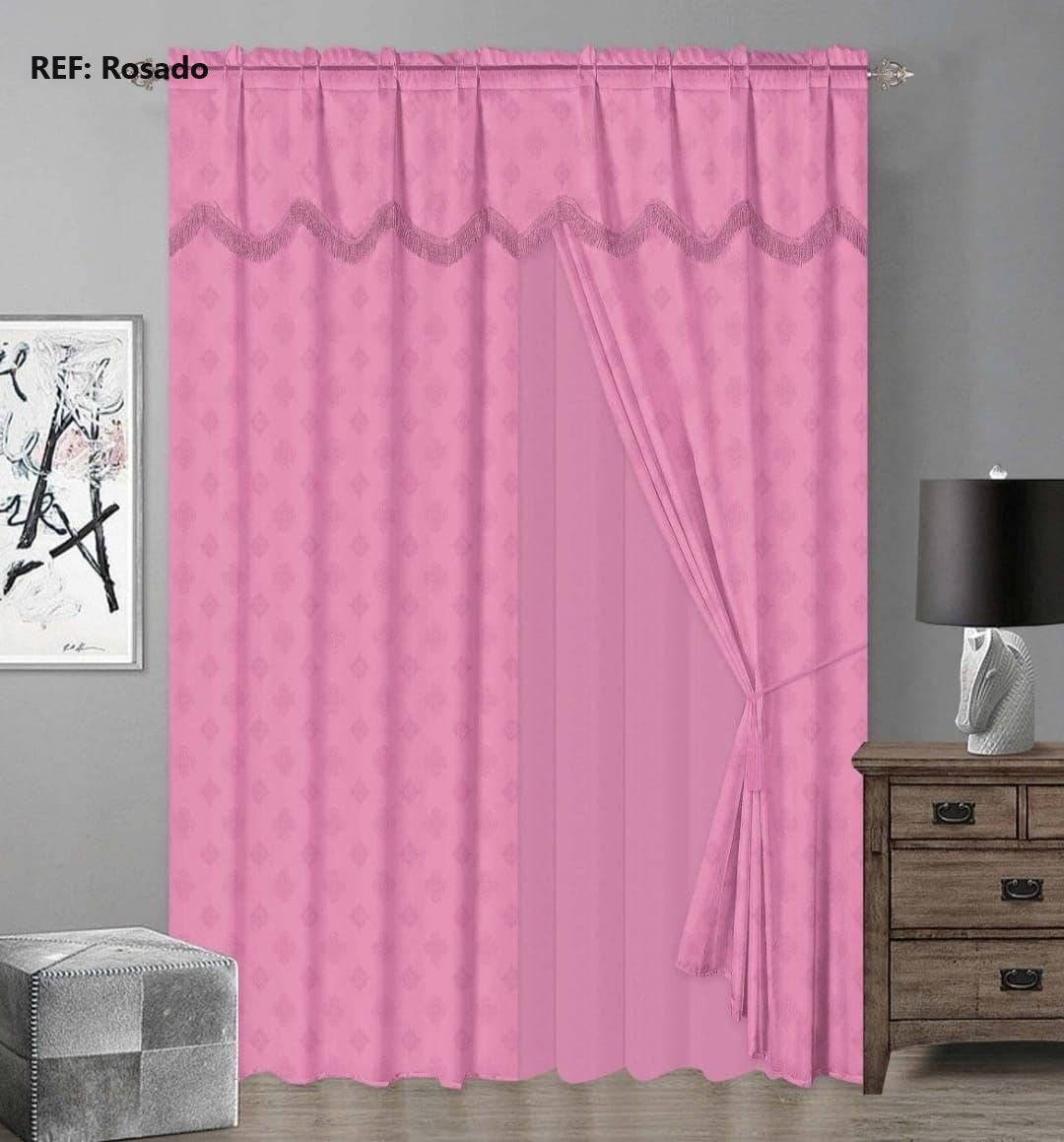 CORTINAS PREMIUM CON VELO