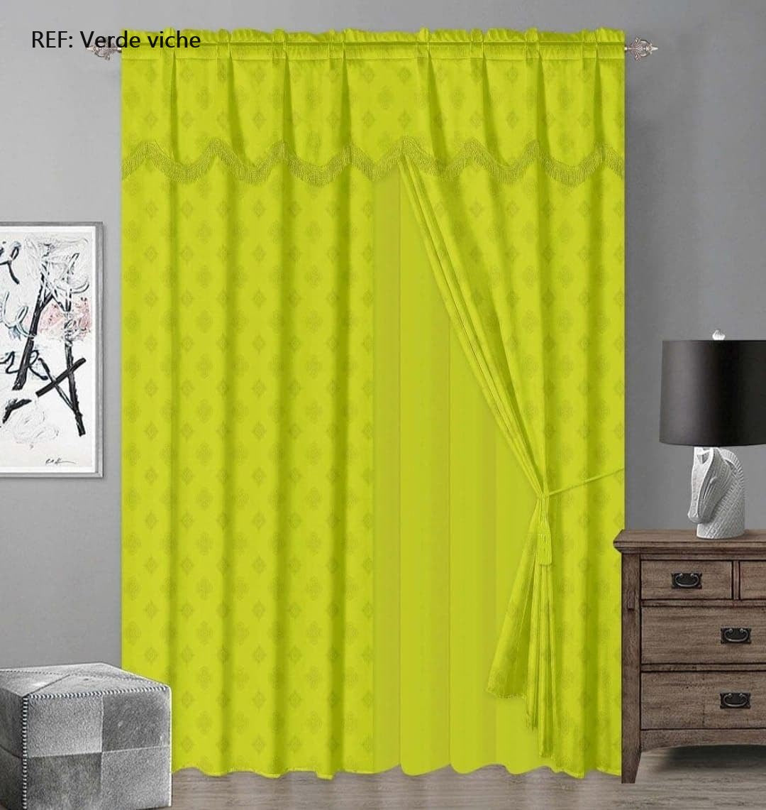CORTINAS PREMIUM CON VELO