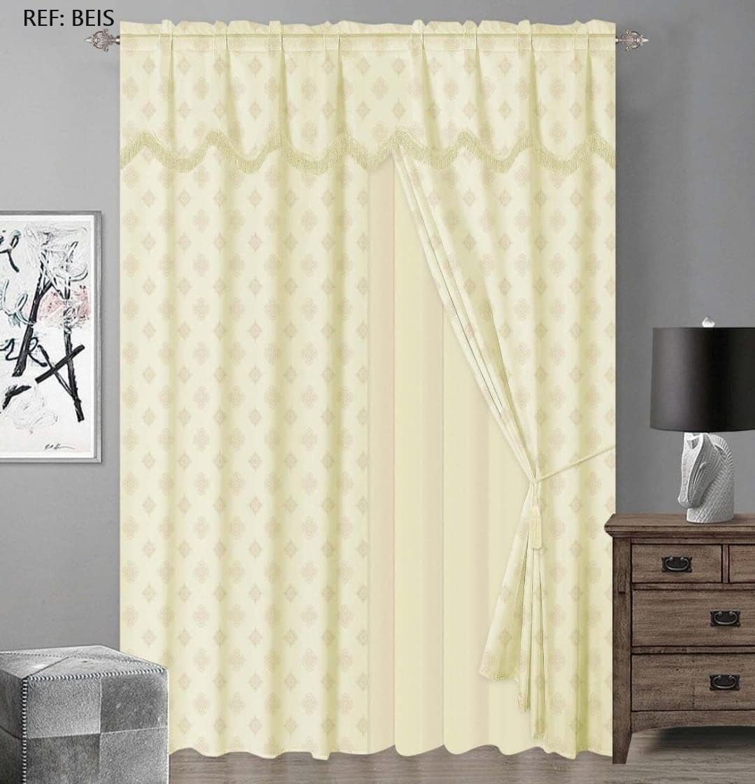 CORTINAS PREMIUM CON VELO