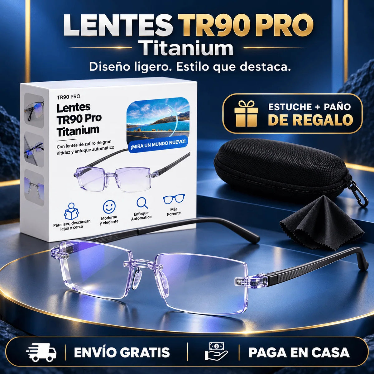 Gafas Multifocales Inteligentes TR90