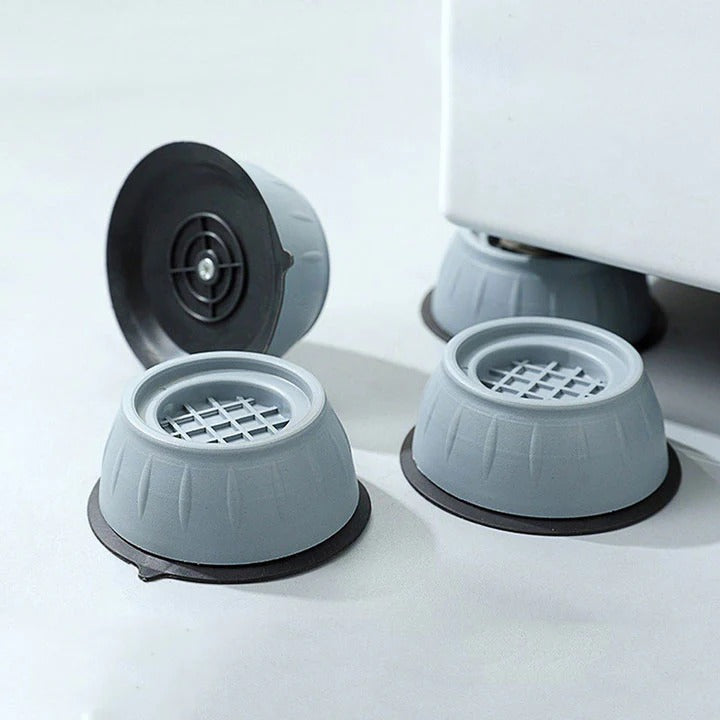 ✨ ¡Adiós al ruido de tu lavadora! Almohadillas Antivibración para Lavadora (Set x4)✨🛑